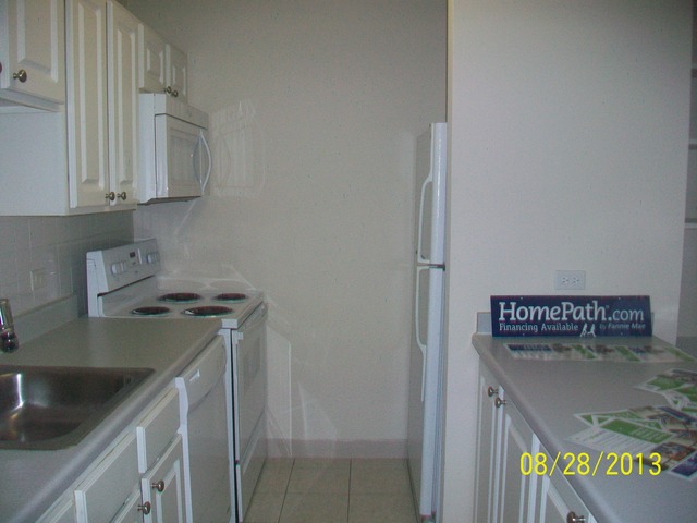 904 Ridge Square, Unit 110 Elk Grove Village, IL 60007 - Photo 6 of 10 a kitchen with a sink and cabinets