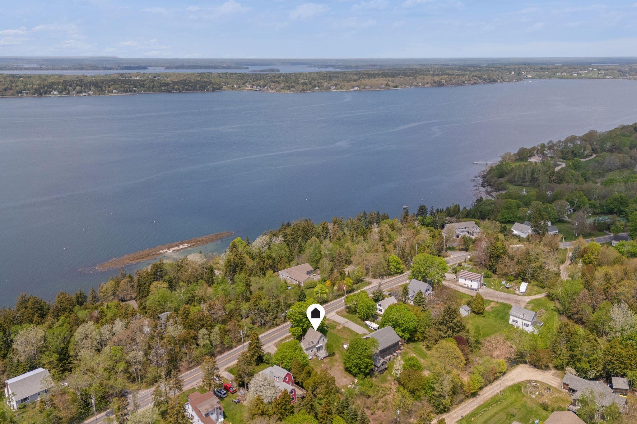 1807 Harpswell Islands Road Harpswell, ME 04066 - Photo 27 of 28 Aerial