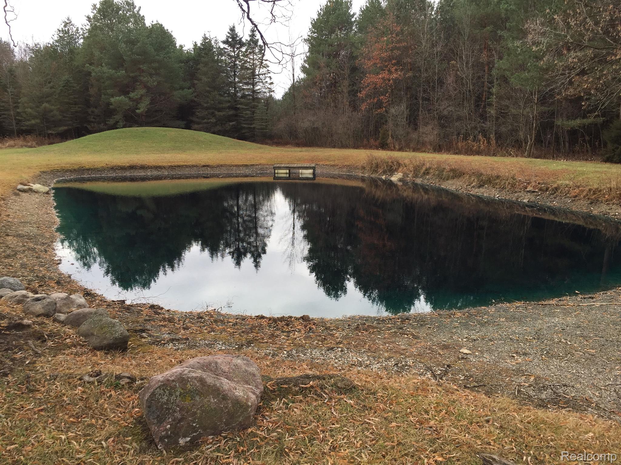 5657 Cribbins Road Avoca, MI 48006 - Photo 55 of 66 Pond in backyard