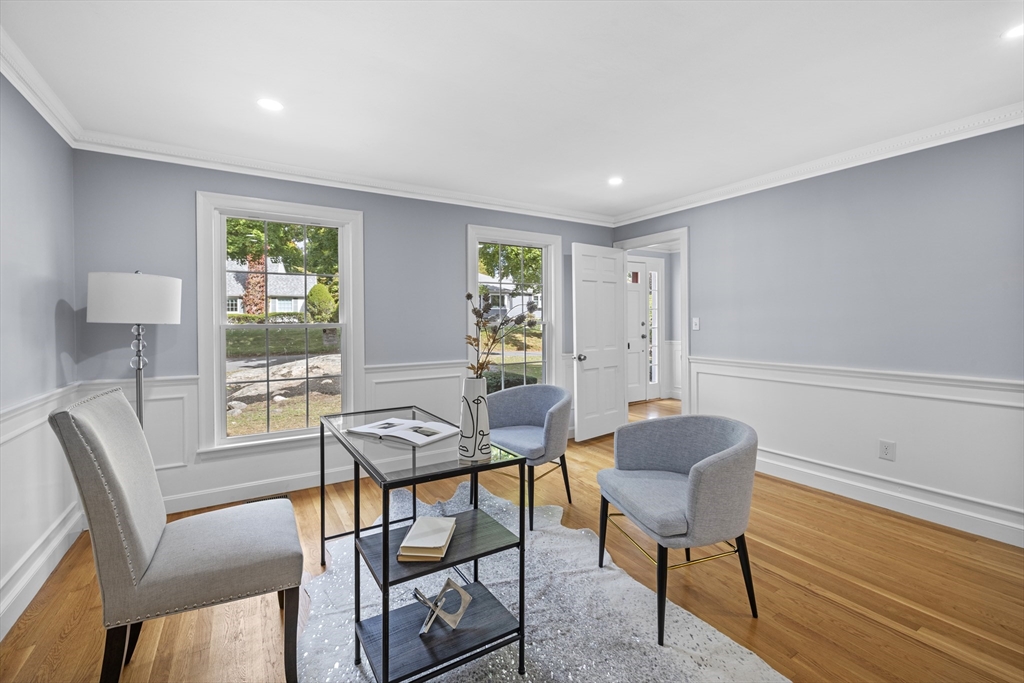 108 Radcliffe Road Belmont, MA 02478 - Photo 18 of 39 a view of a livingroom with furniture and window
