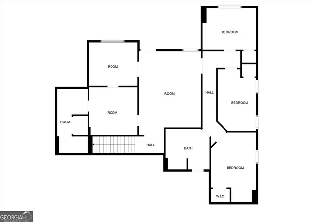 a picture of a bathroom with mirror