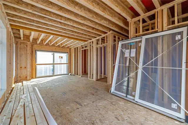 a view of balcony with deck