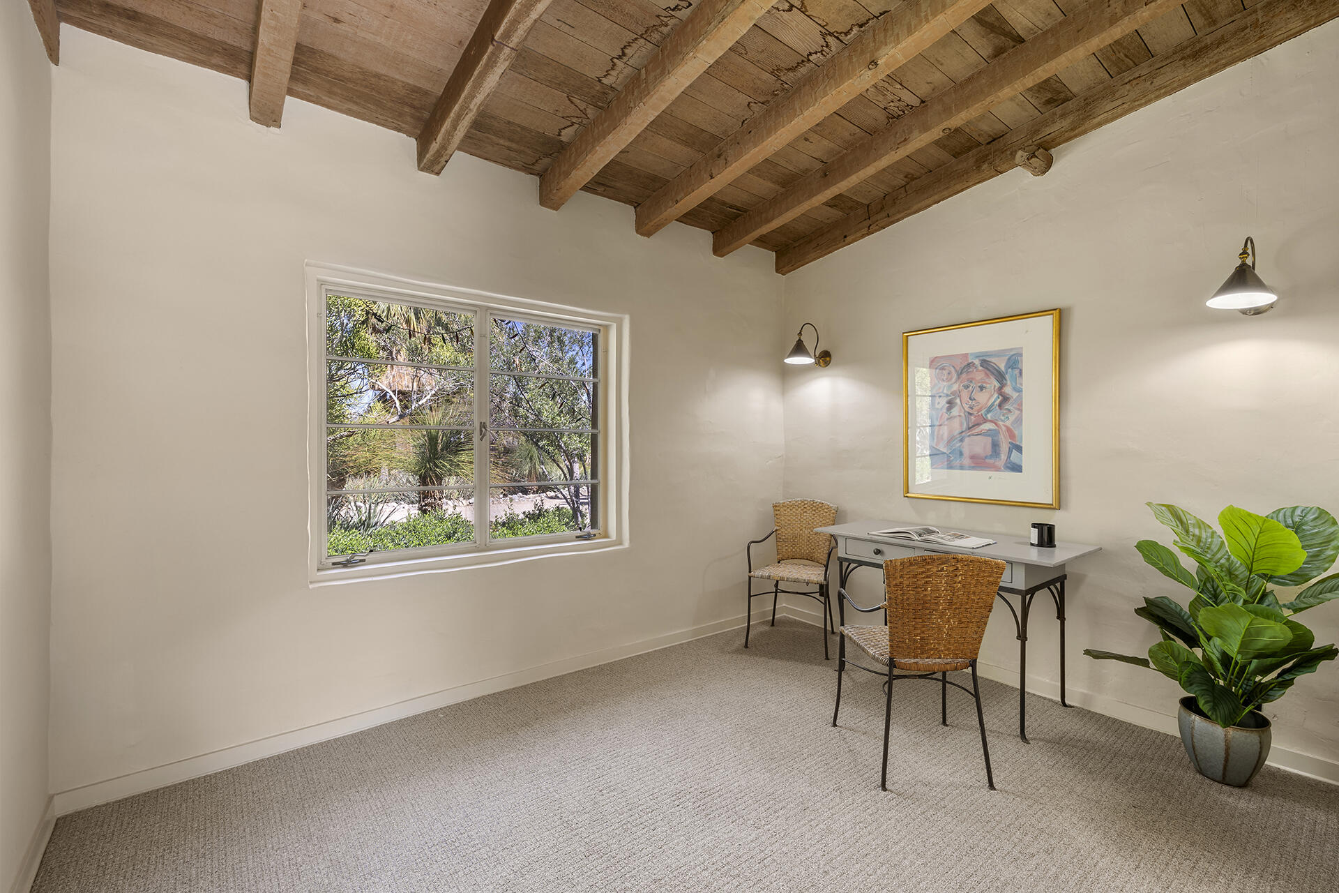71845 Sahara Road Rancho Mirage, CA 92270 - Photo 13 of 27 a workspace with furniture and window