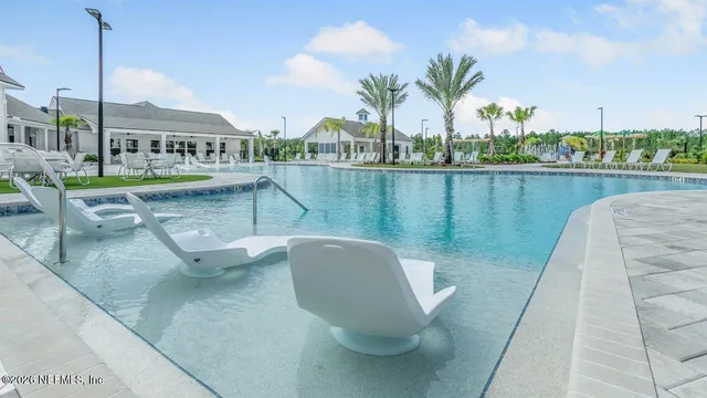 a view of a house with a swimming pool