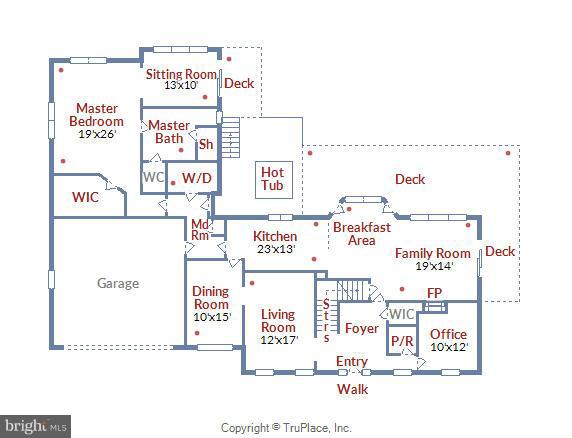 3111 Fox Mill Road Oakton, VA 22124 - Photo 28 of 30 Floor Plan