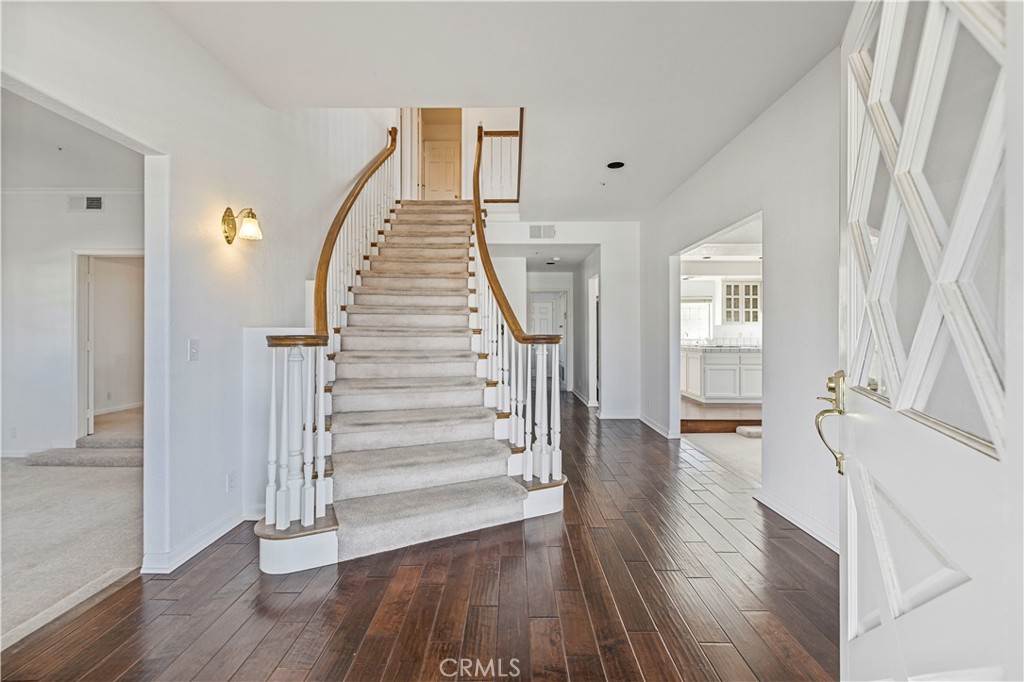 4131 Pelona Canyon Road Acton, CA 93510 - Photo 3 of 58 a view of entryway with wooden floor