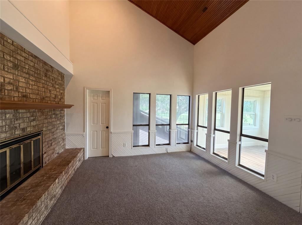 404 Laurel Trail North Terrell, TX 75160 - Photo 20 of 29 a view of an empty room with a fireplace