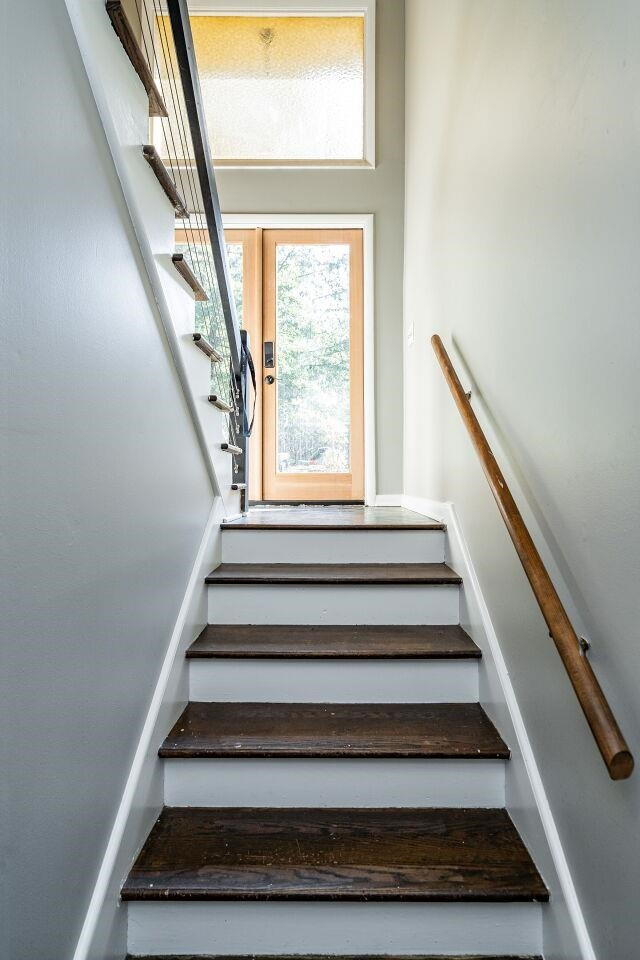 1500 Windbur Place Raleigh, NC 27609 - Photo 17 of 30 Foyer View from Lower Level