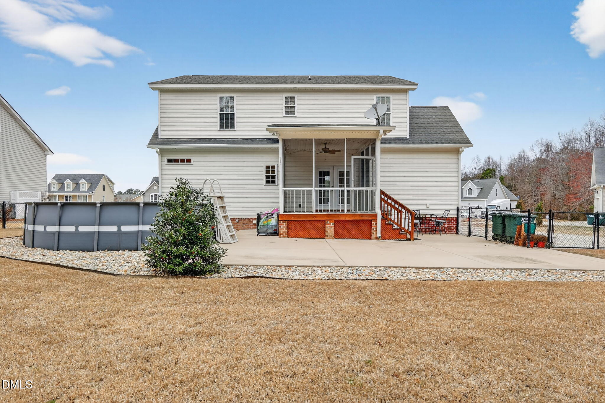 6730 Hemlock Court Sims, NC 27880 - Photo 36 of 39 Back of House