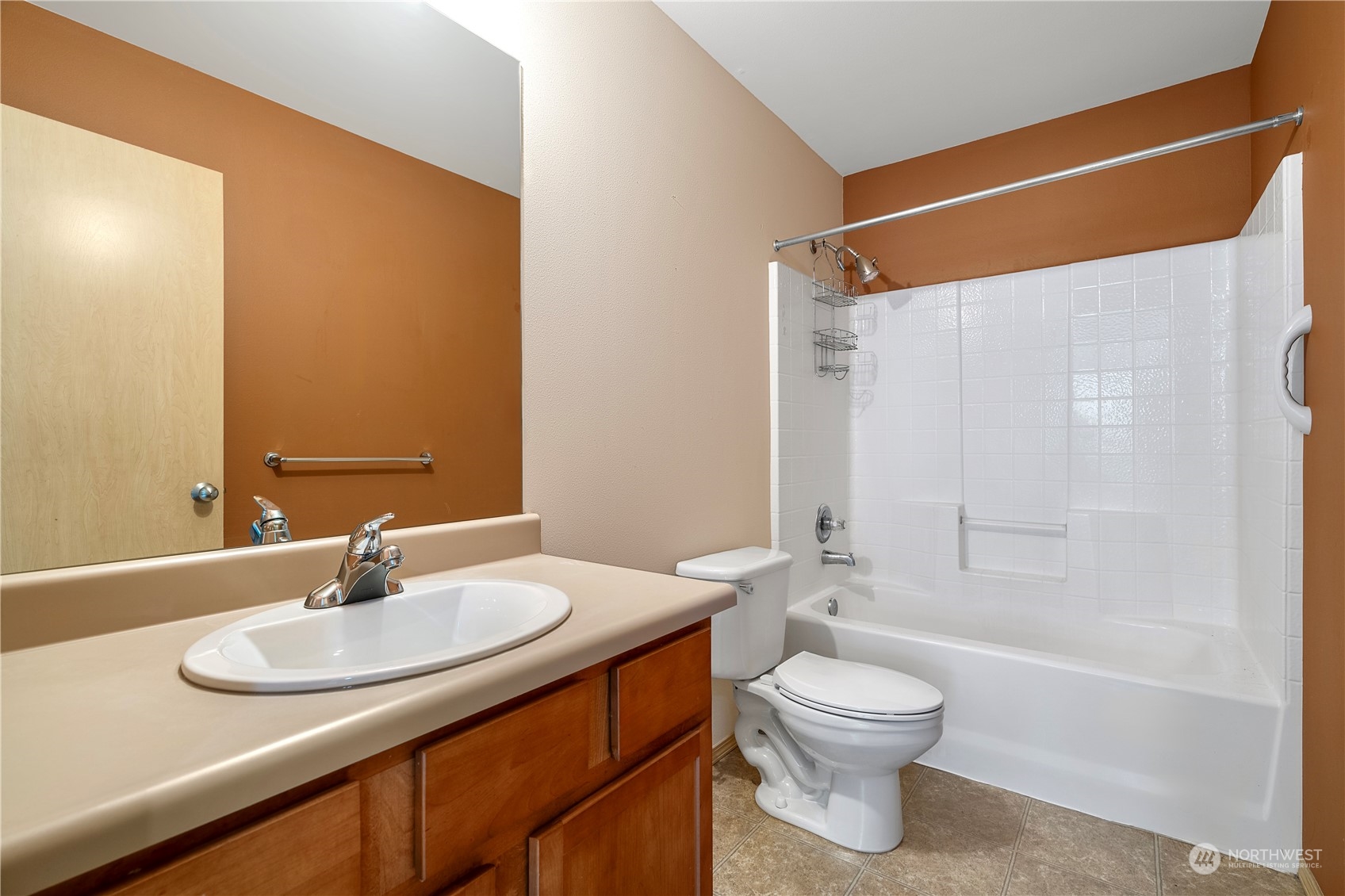 15513 38th Drive Southeast Bothell, WA 98012 - Photo 18 of 25 a bathroom with a sink and a mirror
