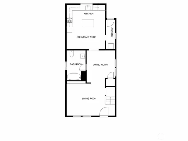 a picture of a wall with a bench and a picture