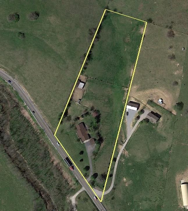 7932 Mt Sterling Road Winchester, KY 40391 - Photo 54 of 54 Google Earth Image, Property Lines are A