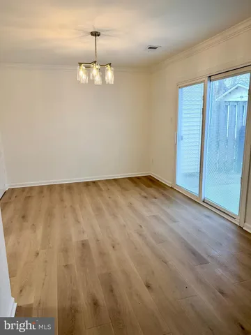 wooden floor in an empty room