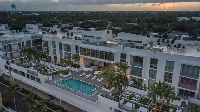 a view of a city that has tall buildings