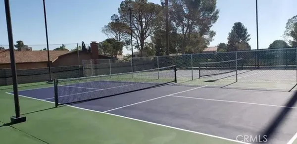 a view of a tennis court