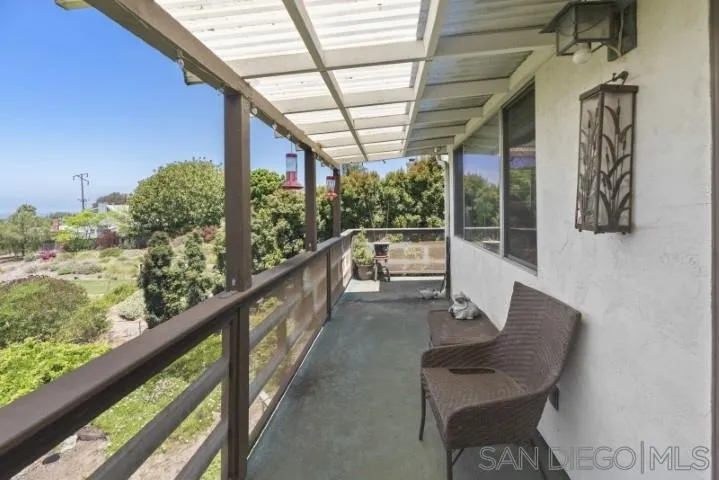 1660 Burgundy Road Encinitas, CA 92024 - Photo 12 of 25 a view of balcony with furniture