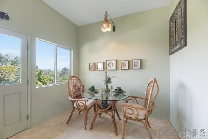 1660 Burgundy Road Encinitas, CA 92024 - Photo 15 of 25 a dining room with furniture and window
