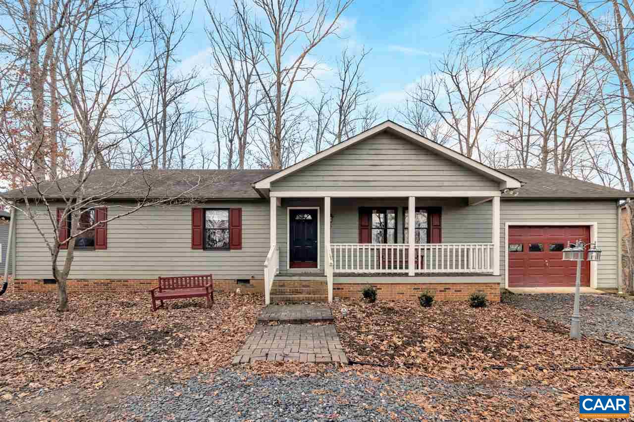 66 Laguna Road Palmyra, VA 22963 - Photo 1 of 50 front view of a house with a small yard