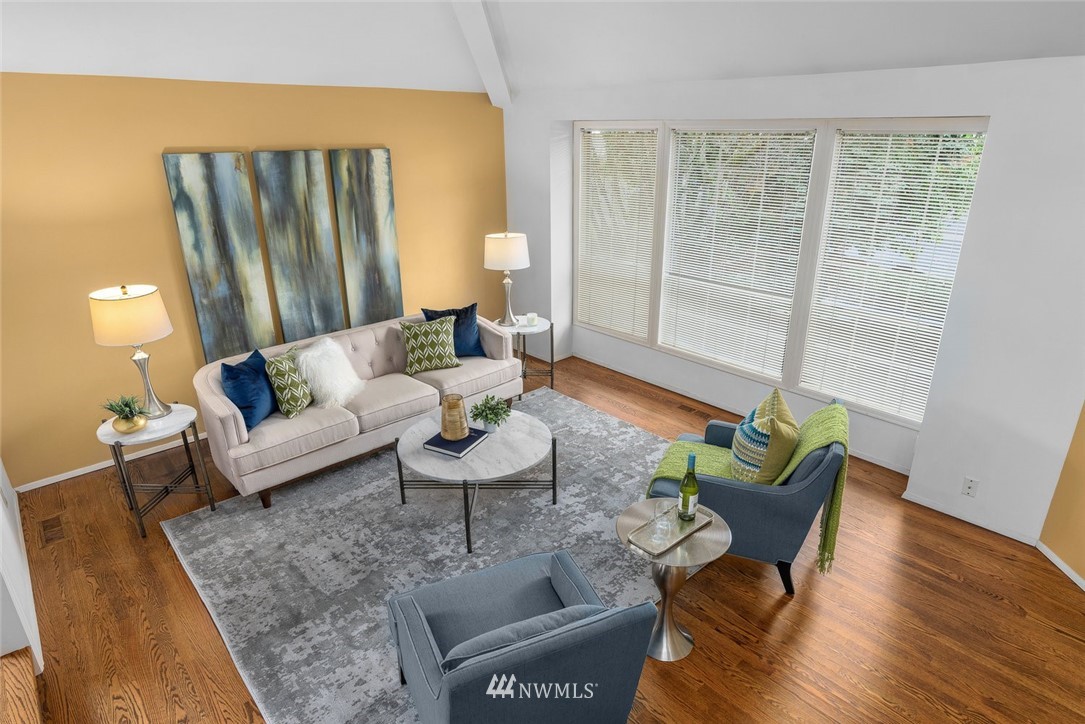 4603 Northeast 19th Street Renton, WA 98059 - Photo 6 of 30 a living room with furniture and a potted plant