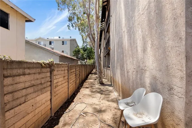 a car parked in front of a house