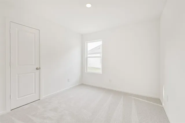 a small space with a window