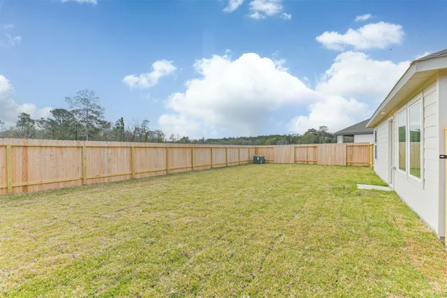 an empty room with a natural light