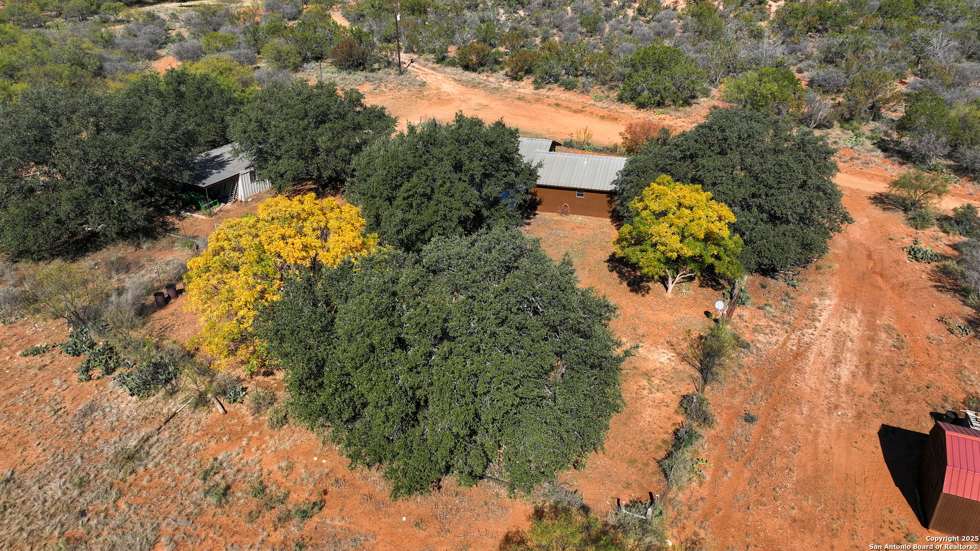 2356 Kc 314 Junction, TX 76849 - Photo 3 of 35 a view of a garden with plants and large trees