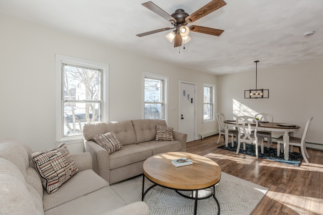 31 Anthony Street Coventry, RI 02816 - Photo 3 of 29 Entry into living room and dining area
