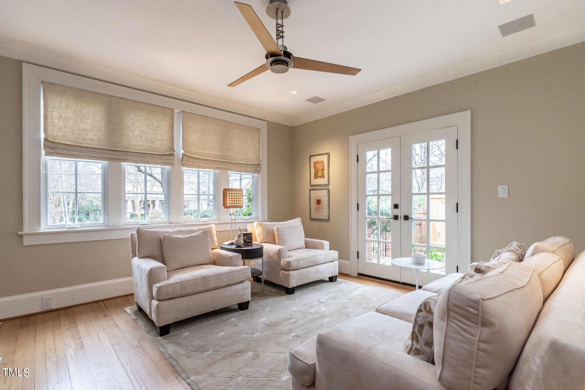 1610 St Marys Street Raleigh, NC 27608 - Photo 8 of 41 a living room with furniture and a large window