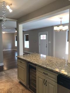 110 Queens Road Jacksonville, NC 28540 - Photo 34 of 42 living rm from kitchen