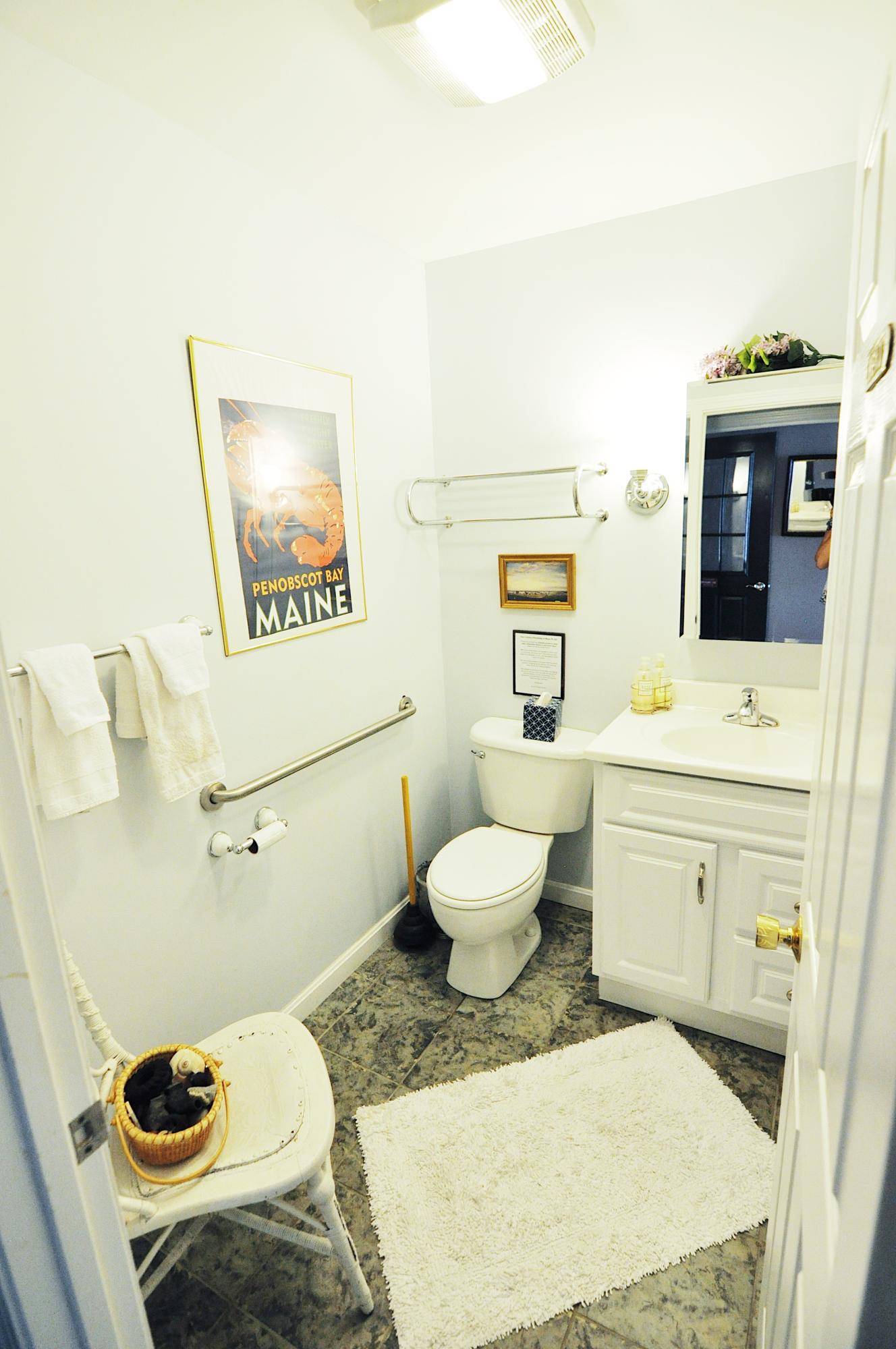 27 Mayo Point Road Castine, ME 04421 - Photo 18 of 19 Curran powder room