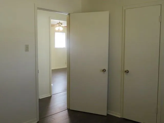 a view of empty room