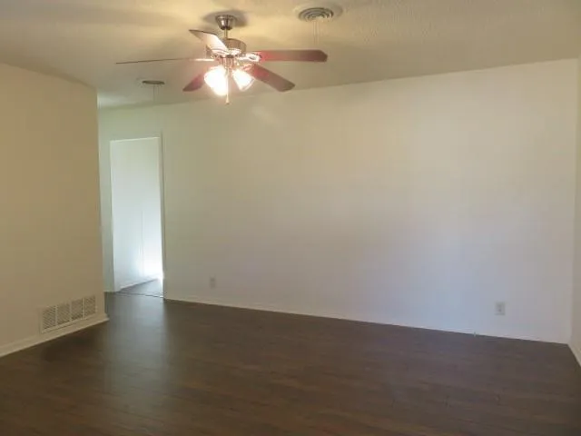 wooden floor in an empty room