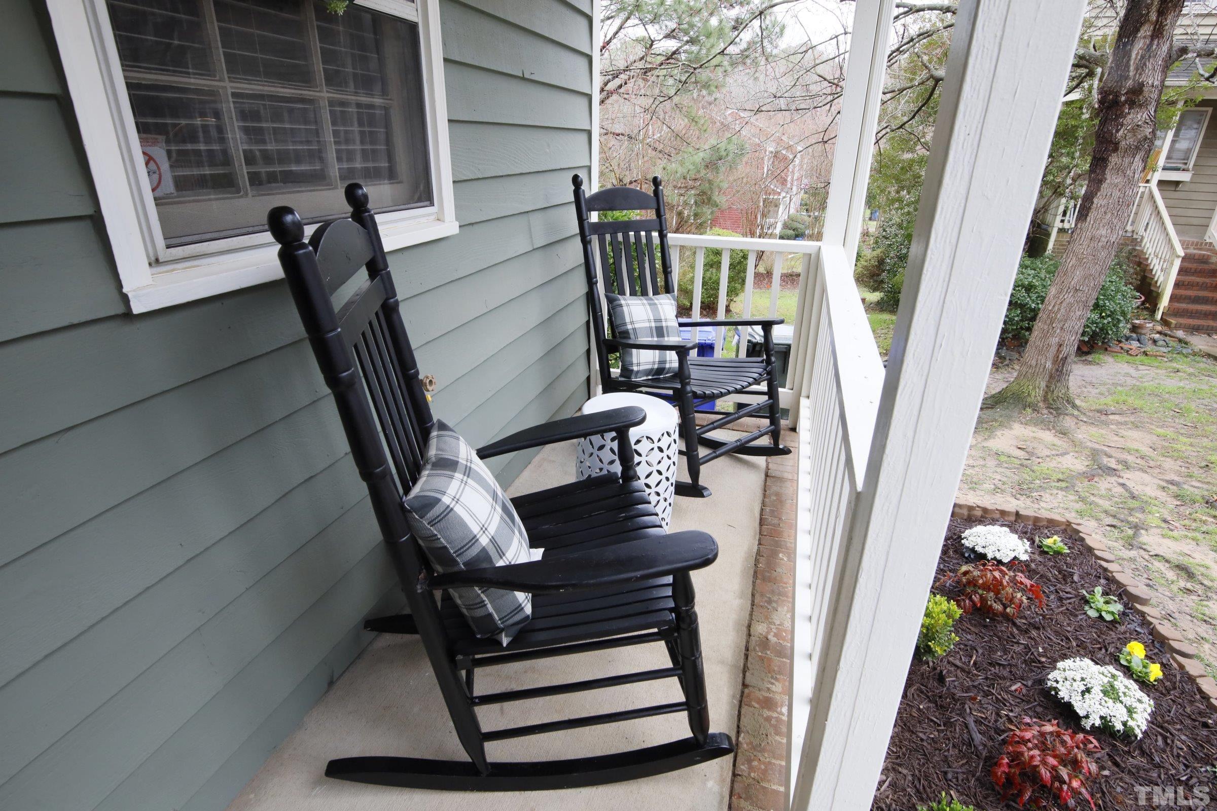 116 Long Shadow Place Durham, NC 27713 - Photo 3 of 38 a view of balcony with furniture