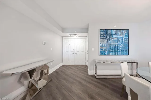 wooden floor in an empty room