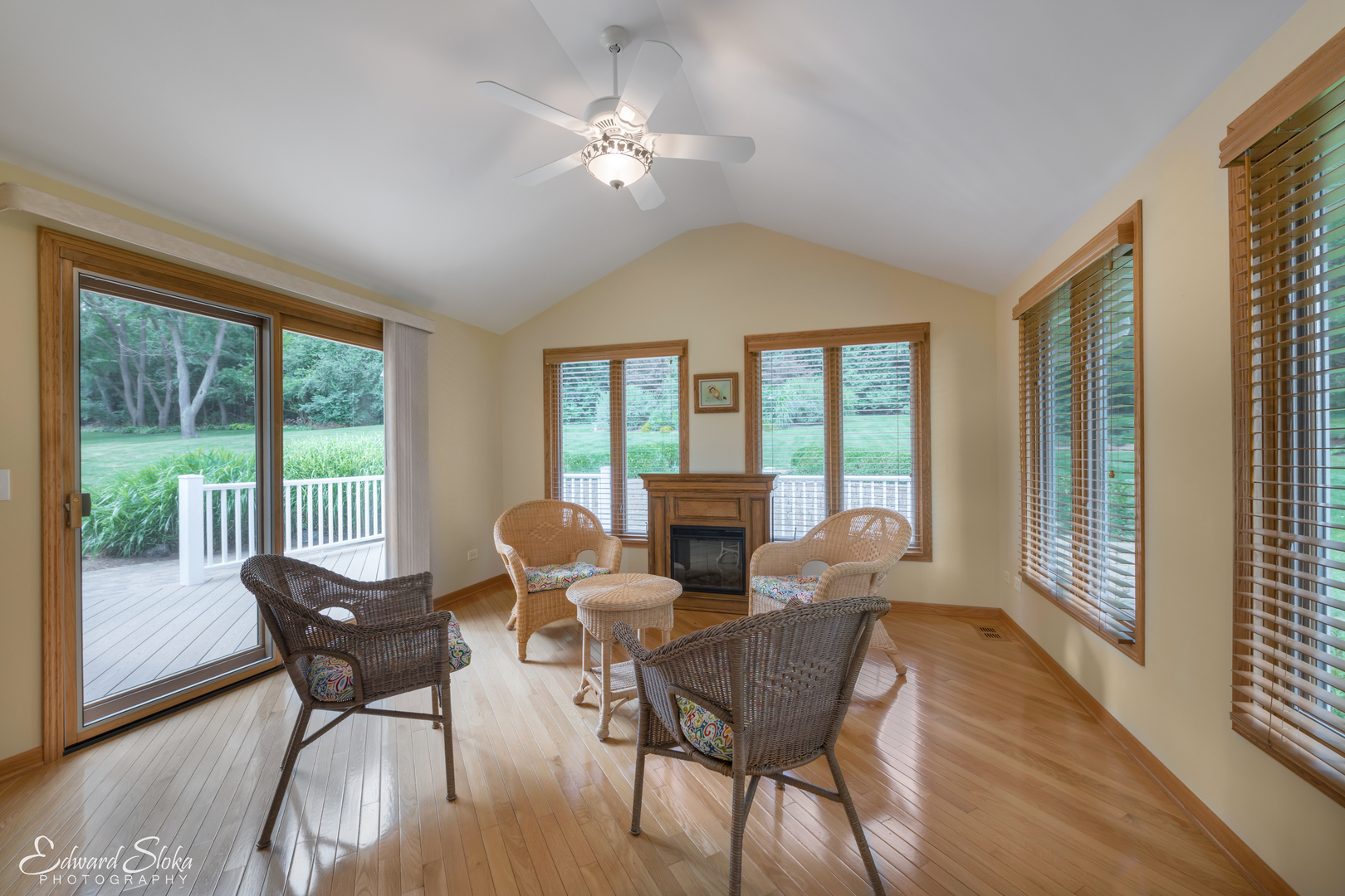 288 Fox Harbor Road Trout Valley, IL 60013 - Photo 13 of 34 a dining room with furniture a chandelier and wooden floor
