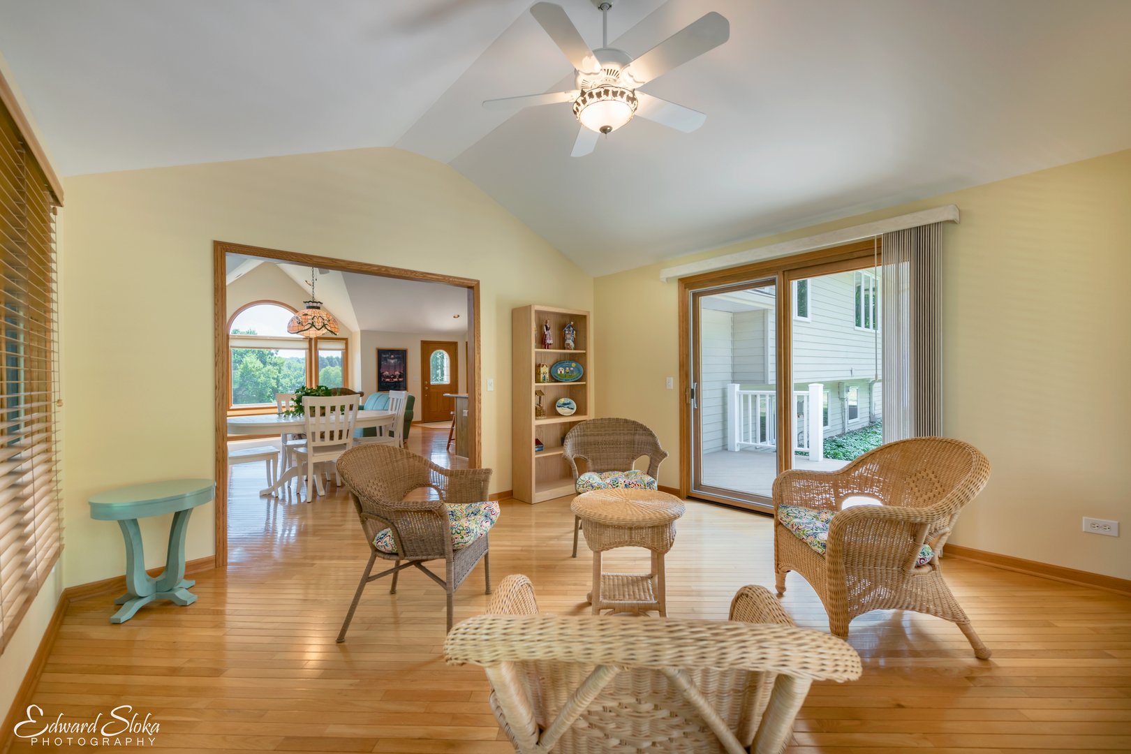 288 Fox Harbor Road Trout Valley, IL 60013 - Photo 14 of 34 a work room with furniture and wooden floor