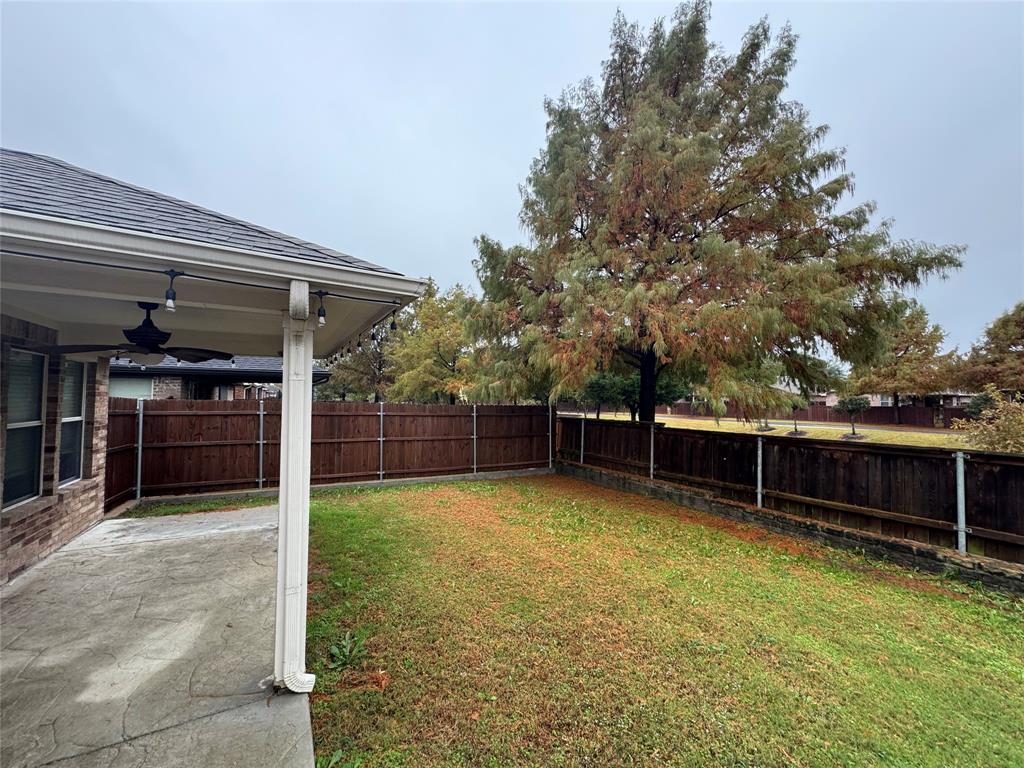 1111 Mount Olive Lane Forney, TX 75126 - Photo 14 of 15 a view of a backyard