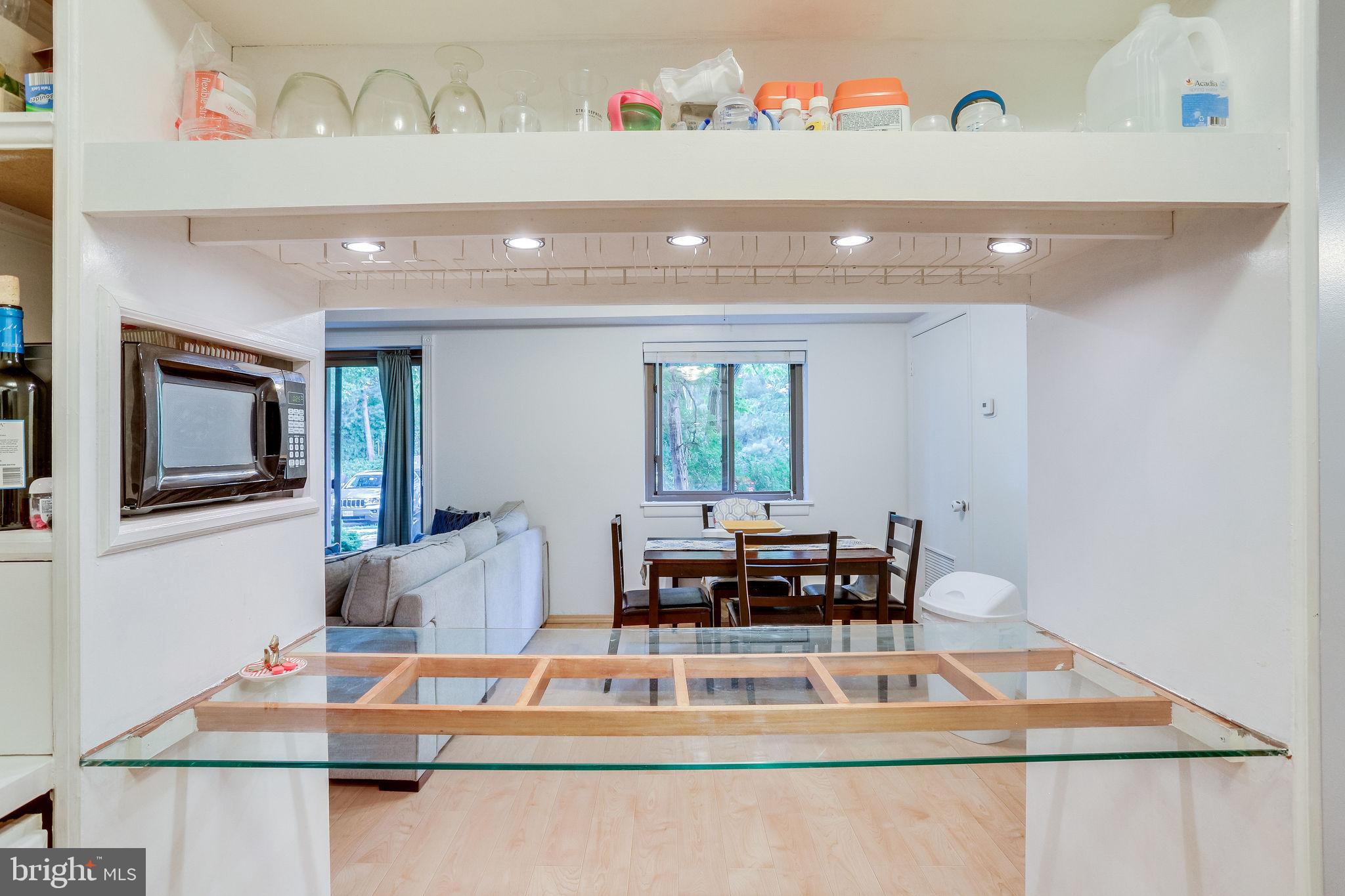 6280 Edsall Road, Unit 201 Alexandria, VA 22312 - Photo 17 of 40 View from kitchen to the dining room