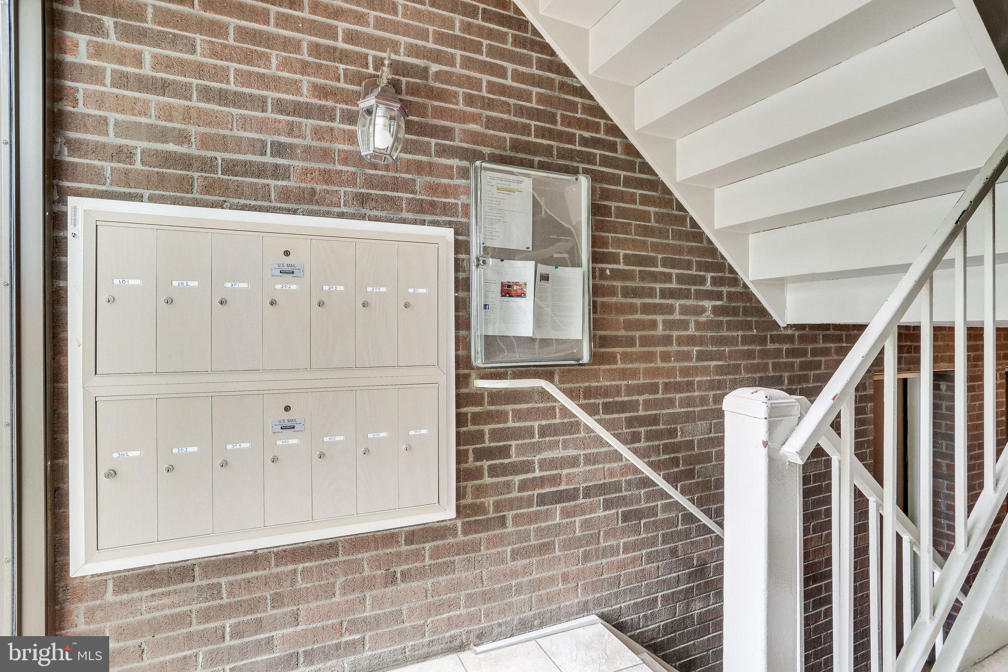 6280 Edsall Road, Unit 201 Alexandria, VA 22312 - Photo 3 of 40 Mailboxes are located right behind the main door