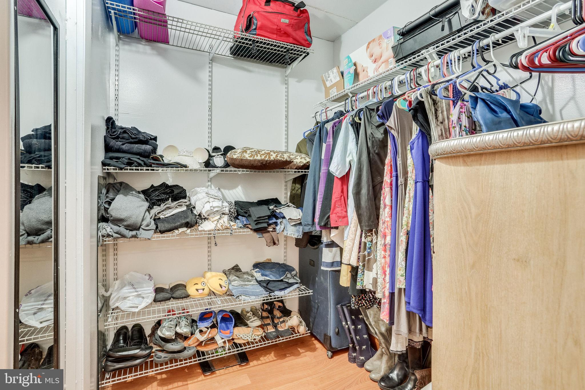 6280 Edsall Road, Unit 201 Alexandria, VA 22312 - Photo 30 of 40 Walk-in Closet Master Bedroom