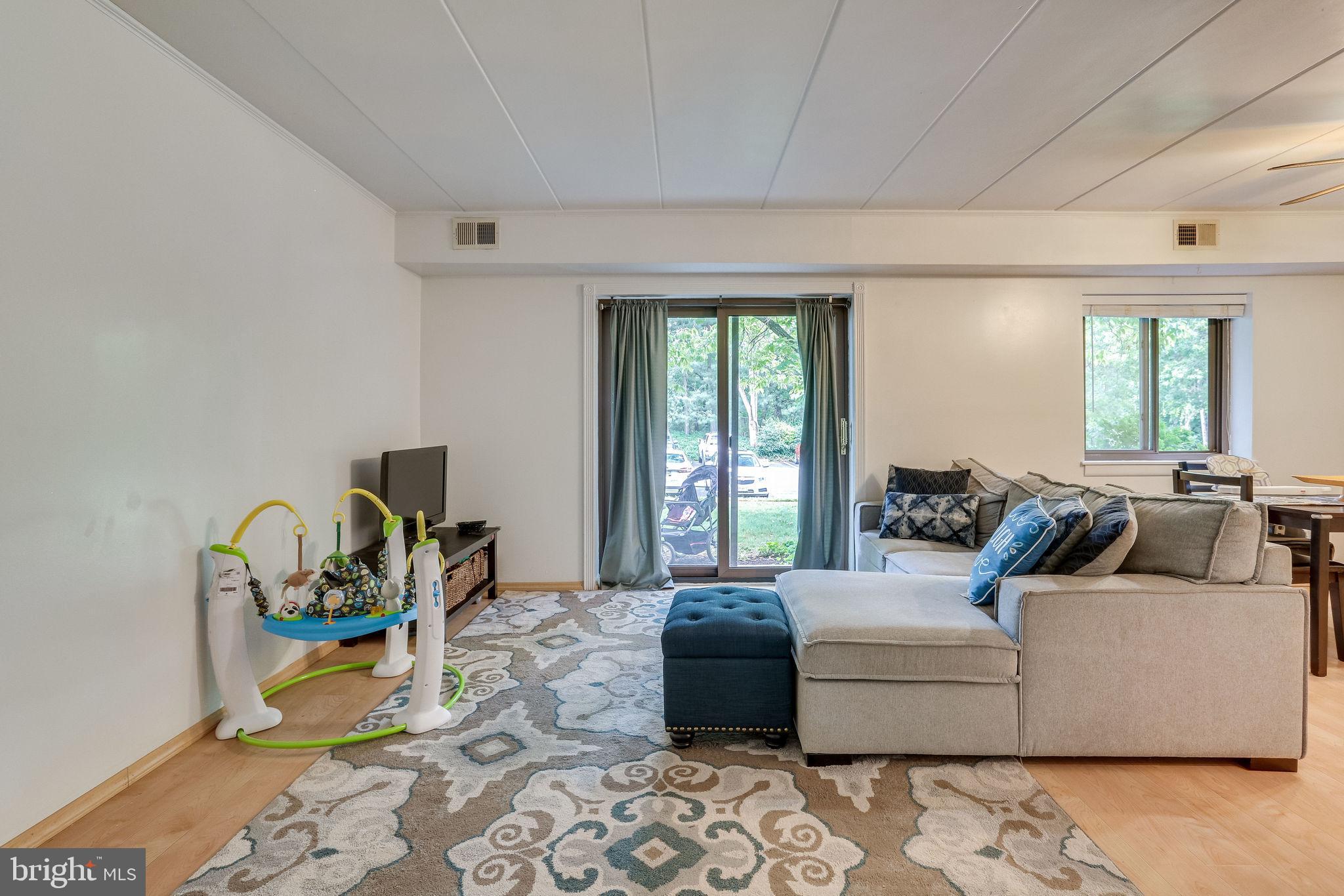 6280 Edsall Road, Unit 201 Alexandria, VA 22312 - Photo 6 of 40 Patio right off the Living Room