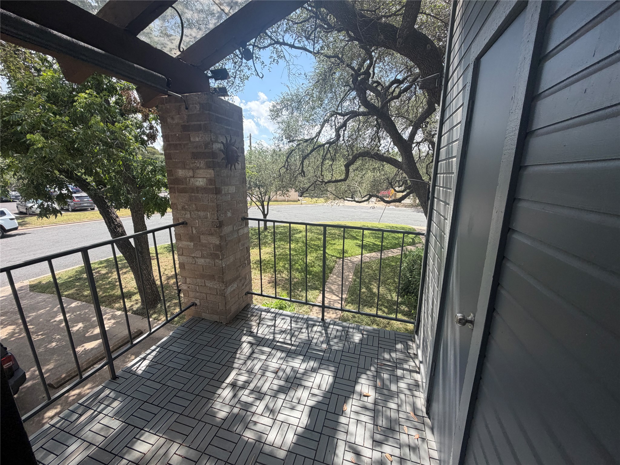3744 Valley View Road, Unit C Austin, TX 78704 - Photo 24 of 25 a view of a large window with an outdoor space