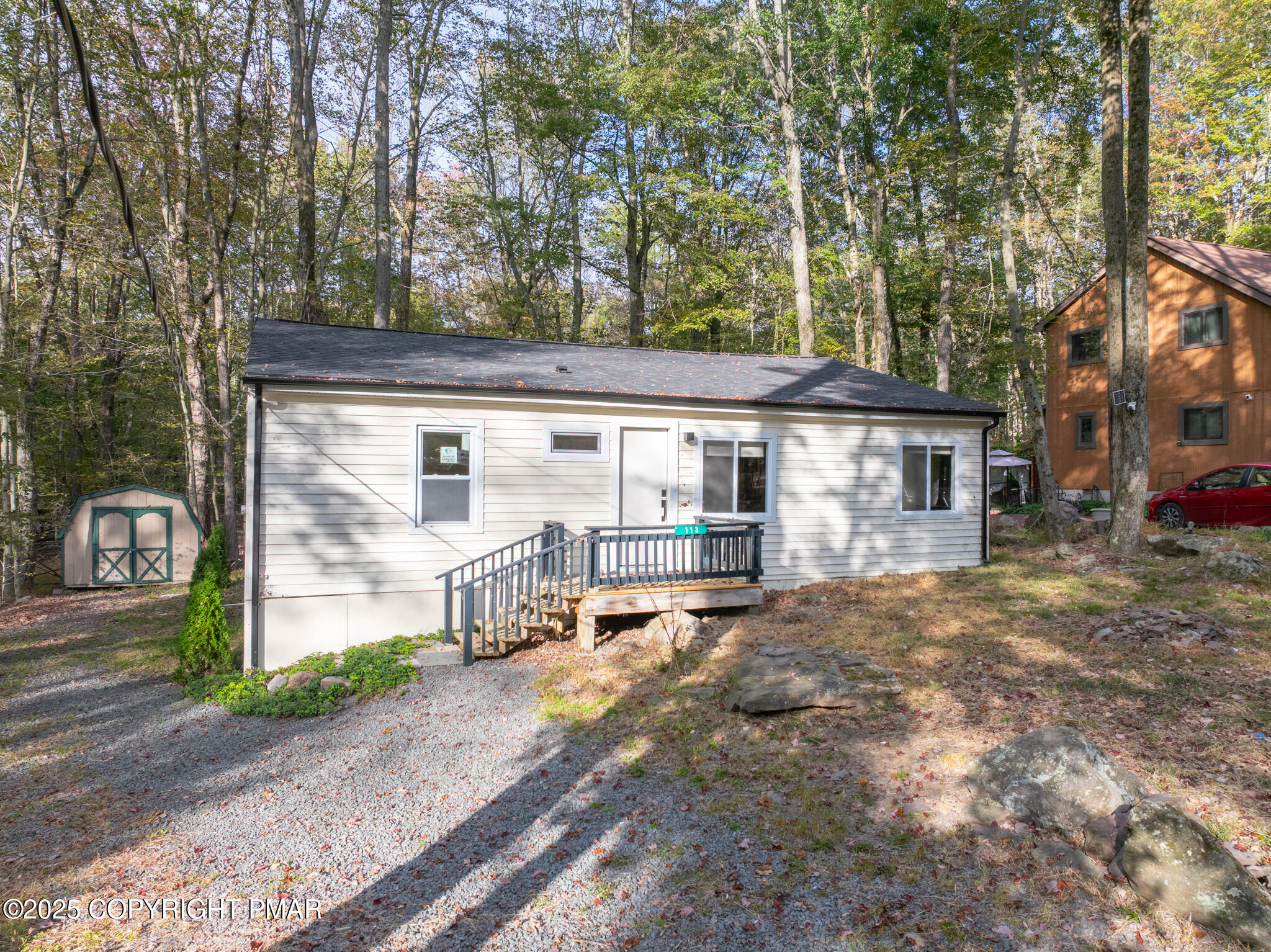 113 Netcong Circle Pocono Lake, PA 18347 - Photo 43 of 51 a front view of a house with garden