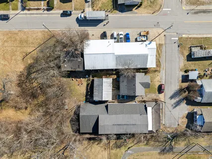 a view of houses with outdoor space