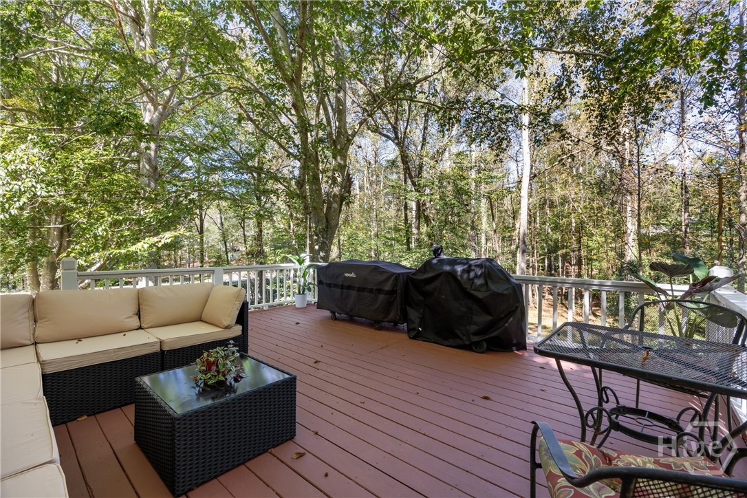 1579 Shoal Creek Road Colbert, GA 30628 - Photo 6 of 42 Amazing Large Back entertaining Deck overlooking creek