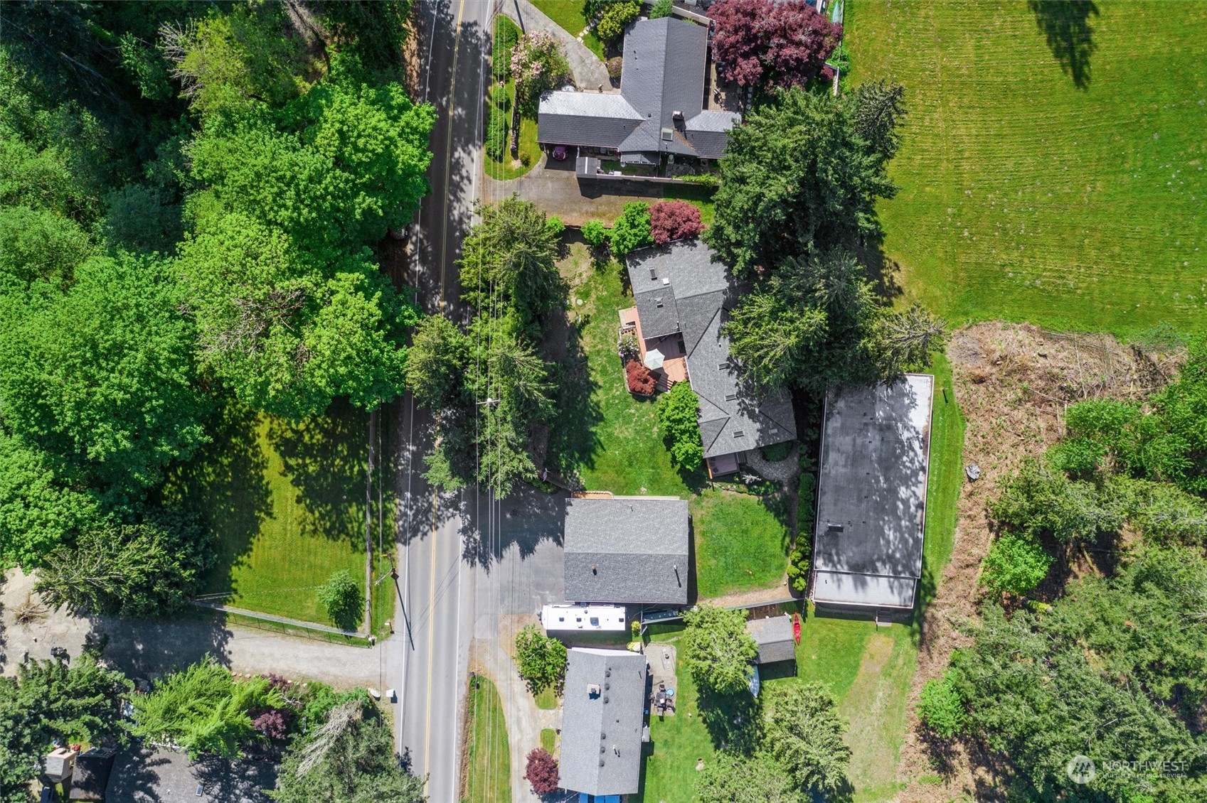 19804 Southeast 150th Street Renton, WA 98059 - Photo 40 of 40 an aerial view of a house with a garden