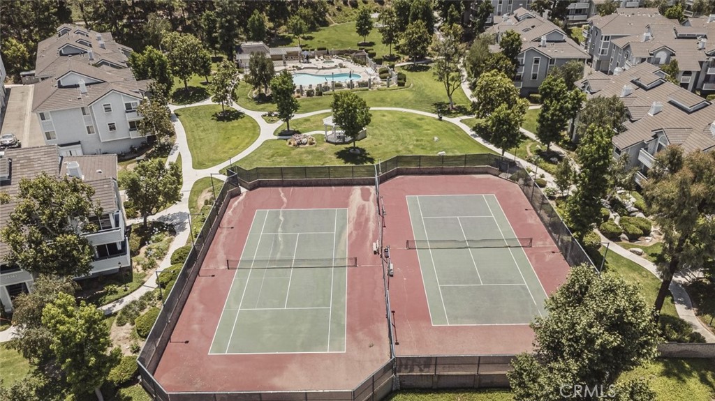 26941 Rainbow Glen Drive, Unit 751 Santa Clarita, CA 91351 - Photo 28 of 34 an aerial view of a residential houses with outdoor space