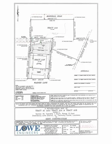 $550,000 | 0 Marshall Road, Mandeville, LA 70471