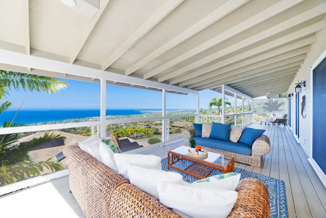 a outdoor living space with patio furniture